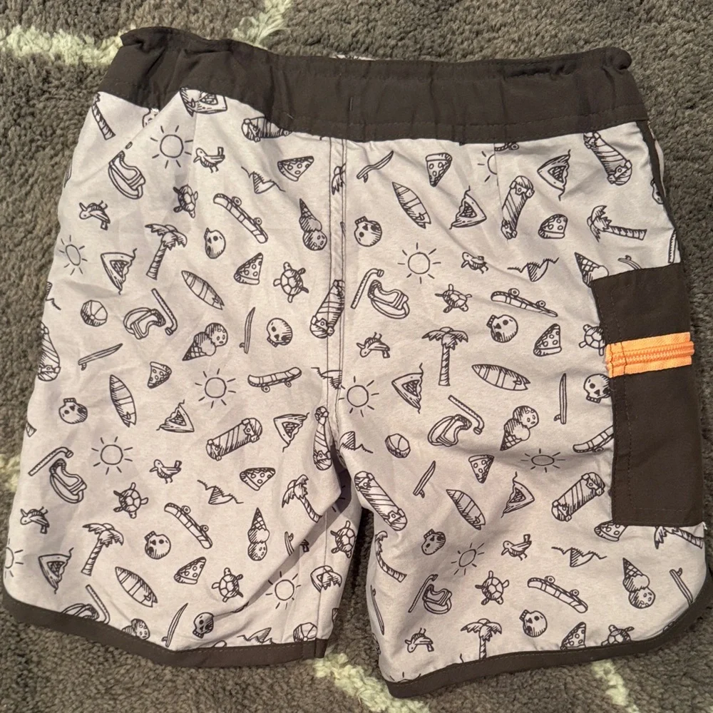 Art Class Kids Swim Trunks Bathing Suit Set, Boys size 4